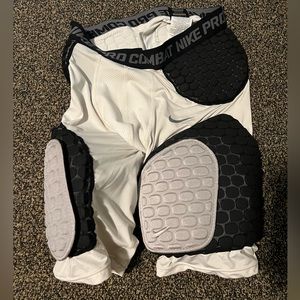 Nike pro combat football compression shorts